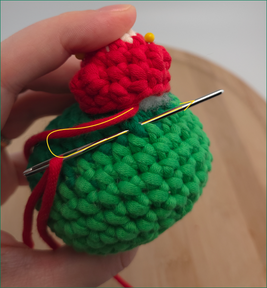 How To Sew Amigurumi Parts Together
