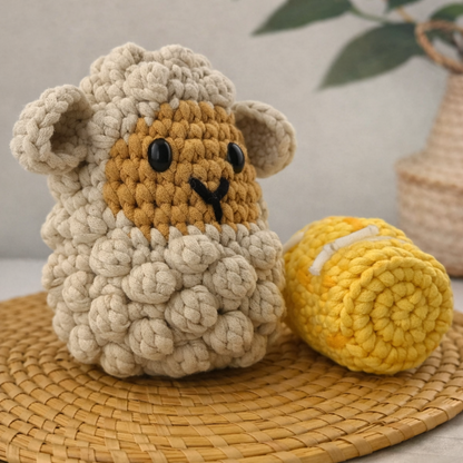 Lenny the Lamb Crochet Pattern