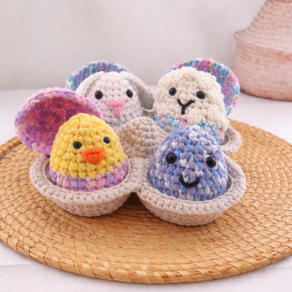 Easter Eggs Crochet Pattern