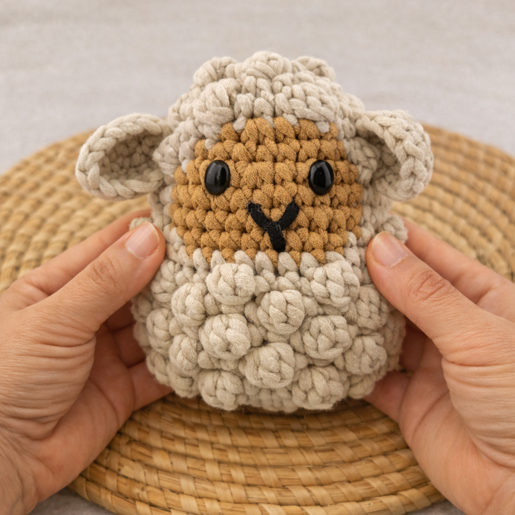 Lenny the Lamb Crochet Pattern