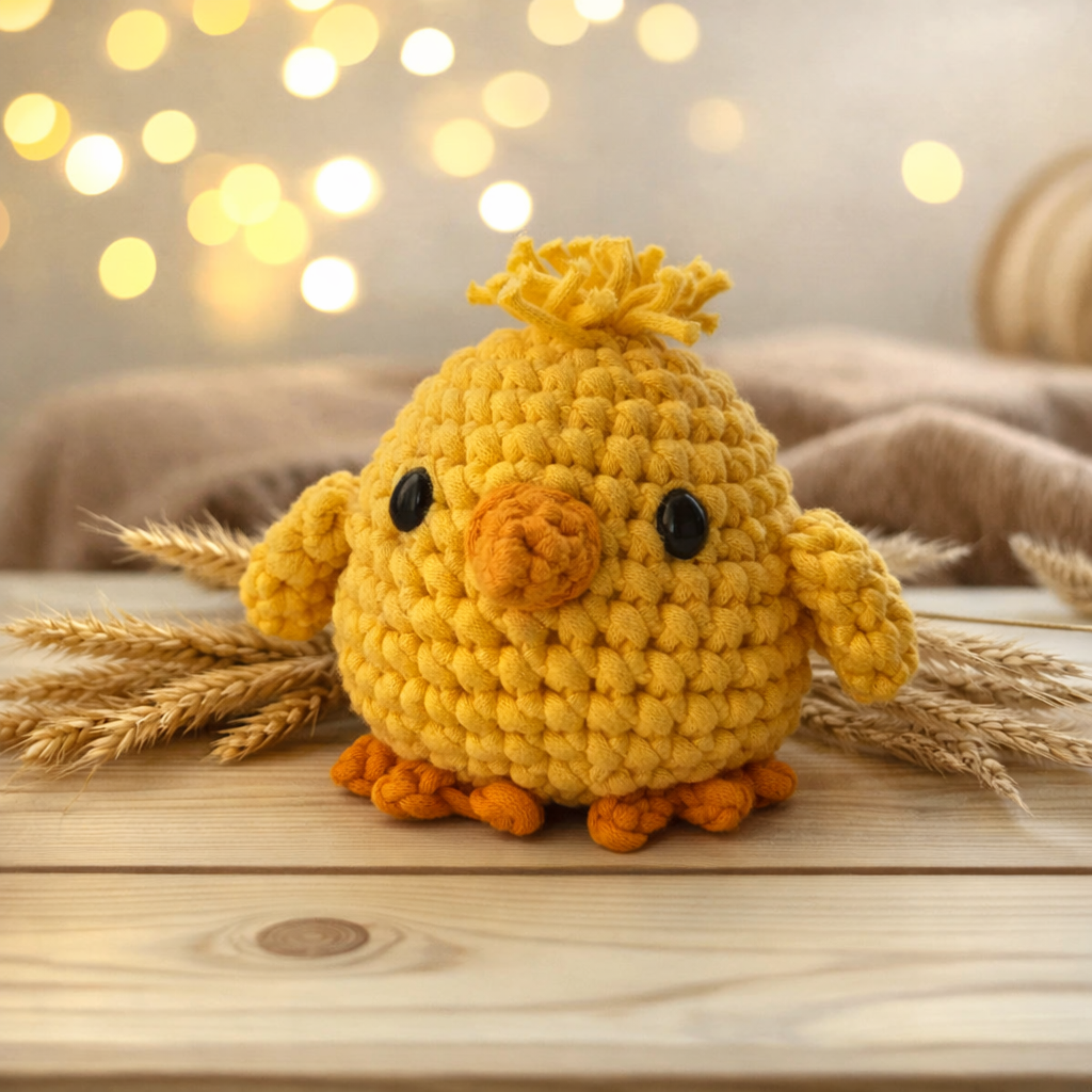 Cecil the Chick Crochet Pattern