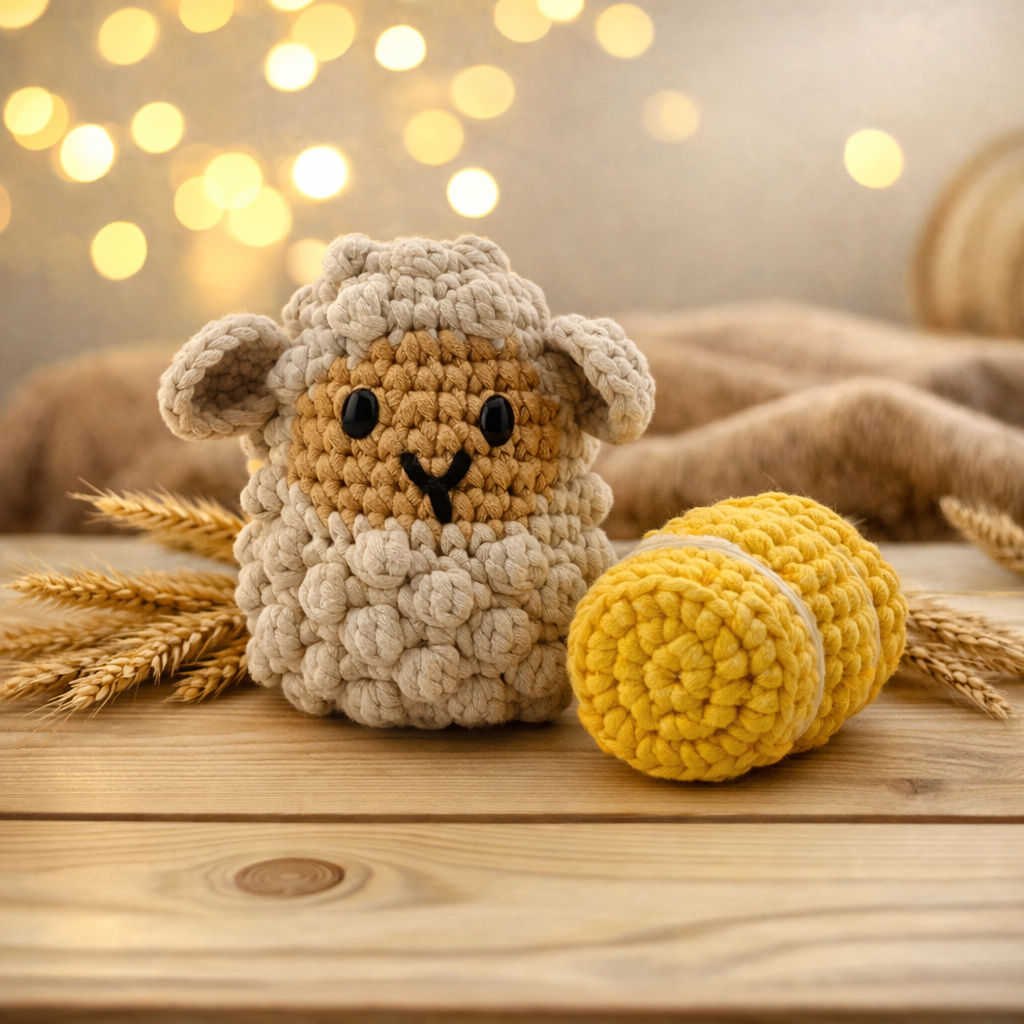 Lenny the Lamb Crochet Pattern