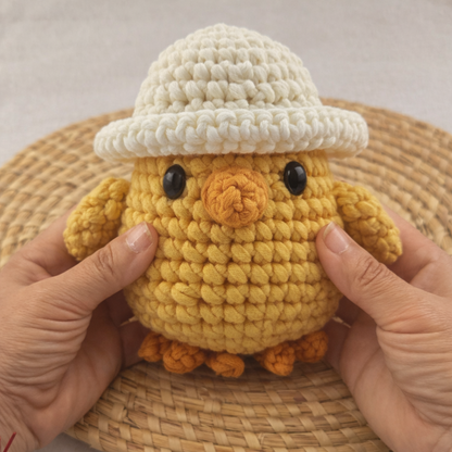 Cecil the Chick Crochet Pattern